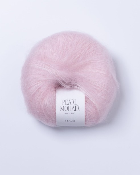 pearl mohair majo garn BABY PINK