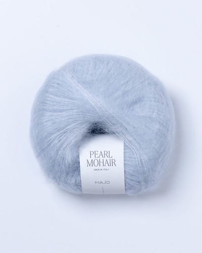 pearl mohair majo garn MIST