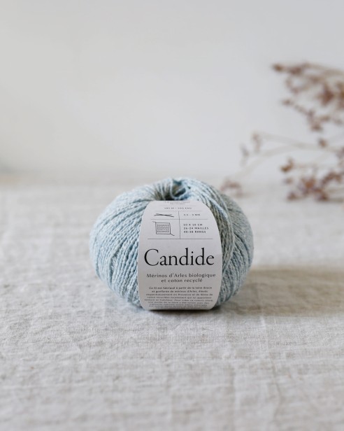Candide azur étiquette dererumnatura włóczka