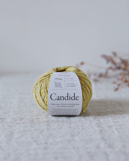 Candide citronnade étiquette dererumnatura włóczka