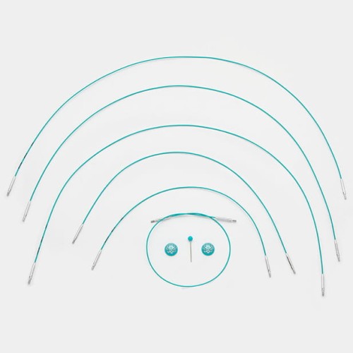 Żyłki wymienne do drutów MINDFUL KnitPro o różnych długościach