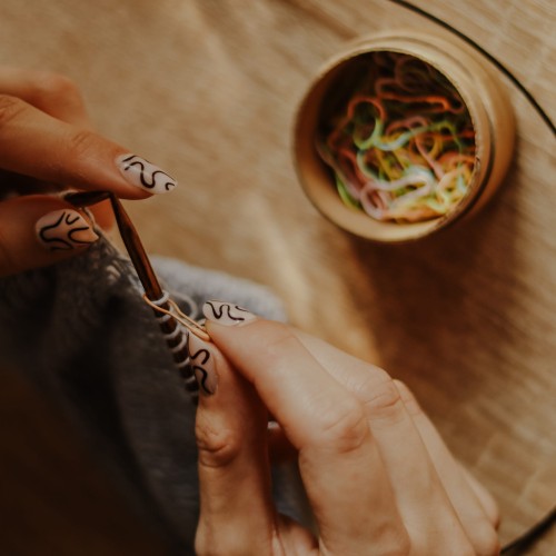 markery znaczniki dziewiarskie Katia zbliżenie