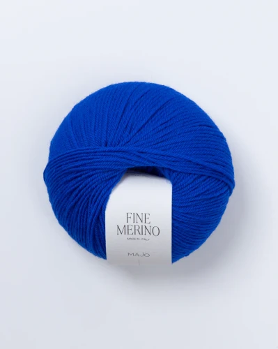 włóczka wełniana Fine Merino ELECTRIC BLUE