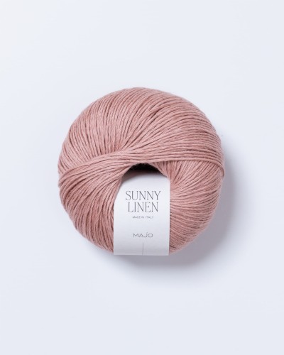 Sunny Linen włóczka lniana kolor SAKURA