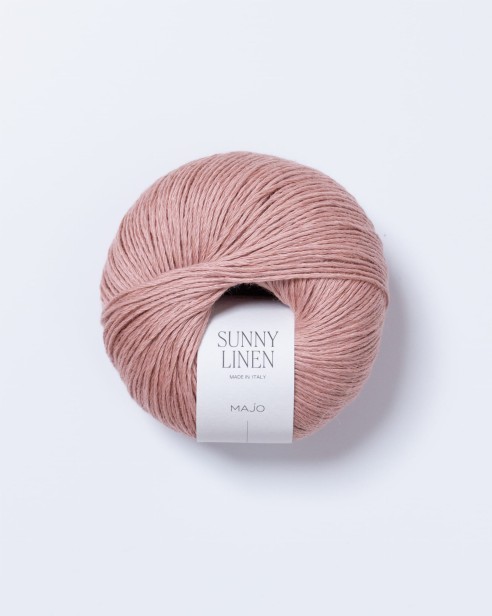 Sunny Linen włóczka lniana kolor SAKURA